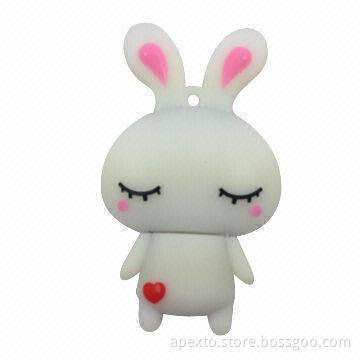 Fashionable/Popular Cartoon USB Memory Sticks with Logo Printing